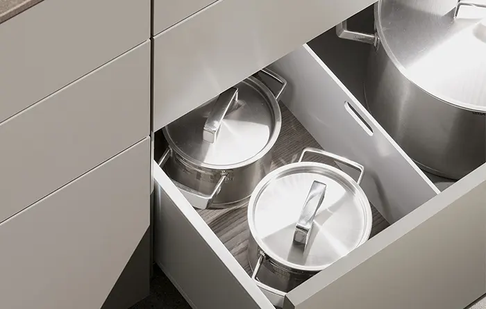 Una cuina on tot està en el seu lloc: adeu al desordre i al moviment constant - Esteve Estudi Cuina i Bany - Sabadell Una cuina on tot està en el seu lloc: adeu al desordre i al moviment constant - Esteve Estudi Cuina i Bany - Sabadell