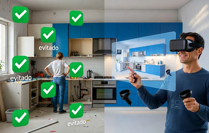 Errors que evita la realitat virtual en una reforma de cuina o bany - Esteve Estudi Cuina i Bany - Sabadell Errors que evita la realitat virtual en una reforma de cuina o bany - Esteve Estudi Cuina i Bany - Sabadell