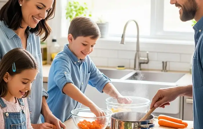 Cuines per a famílies amb nens petits: seguretat, ordre i funcionalitat  - Esteve Estudi Cuina i Bany - Sabadell